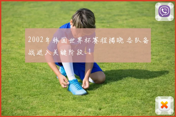 2002年韩国世界杯赛程揭晓 各队备战进入关键阶段_1