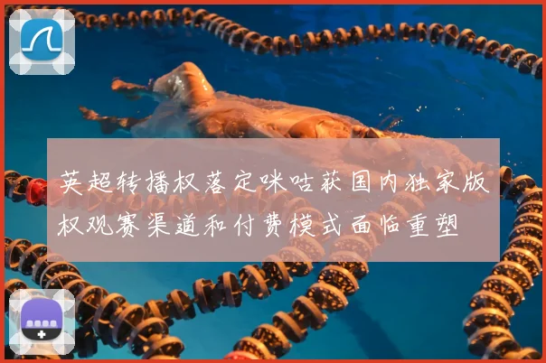 英超转播权落定咪咕获国内独家版权观赛渠道和付费模式面临重塑